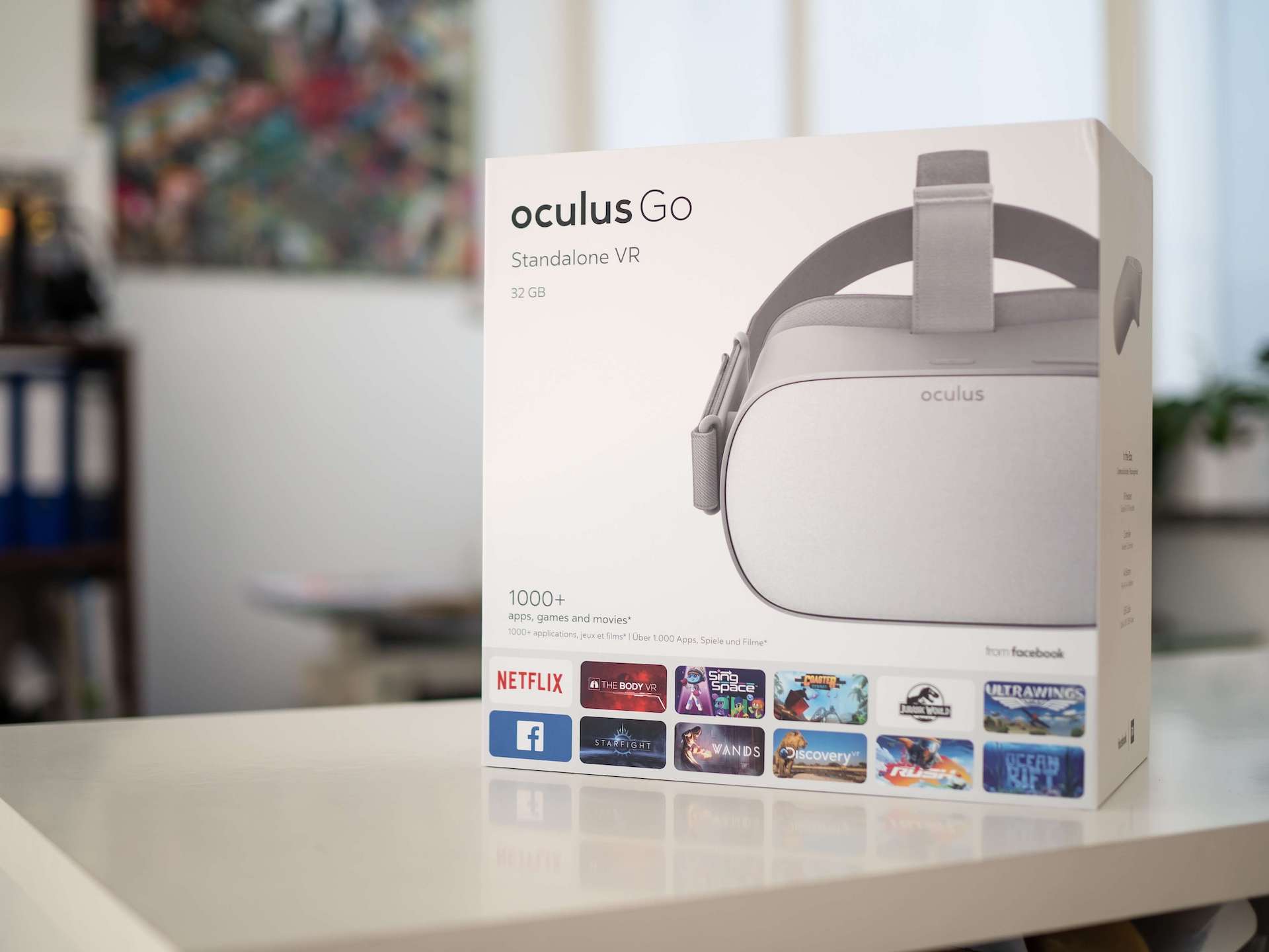 Das Oculus Go VR-Headset.